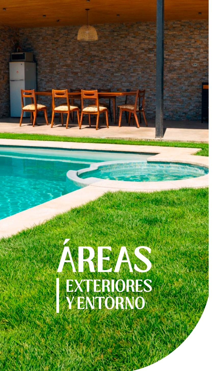 Áreas exteriores y entorno
