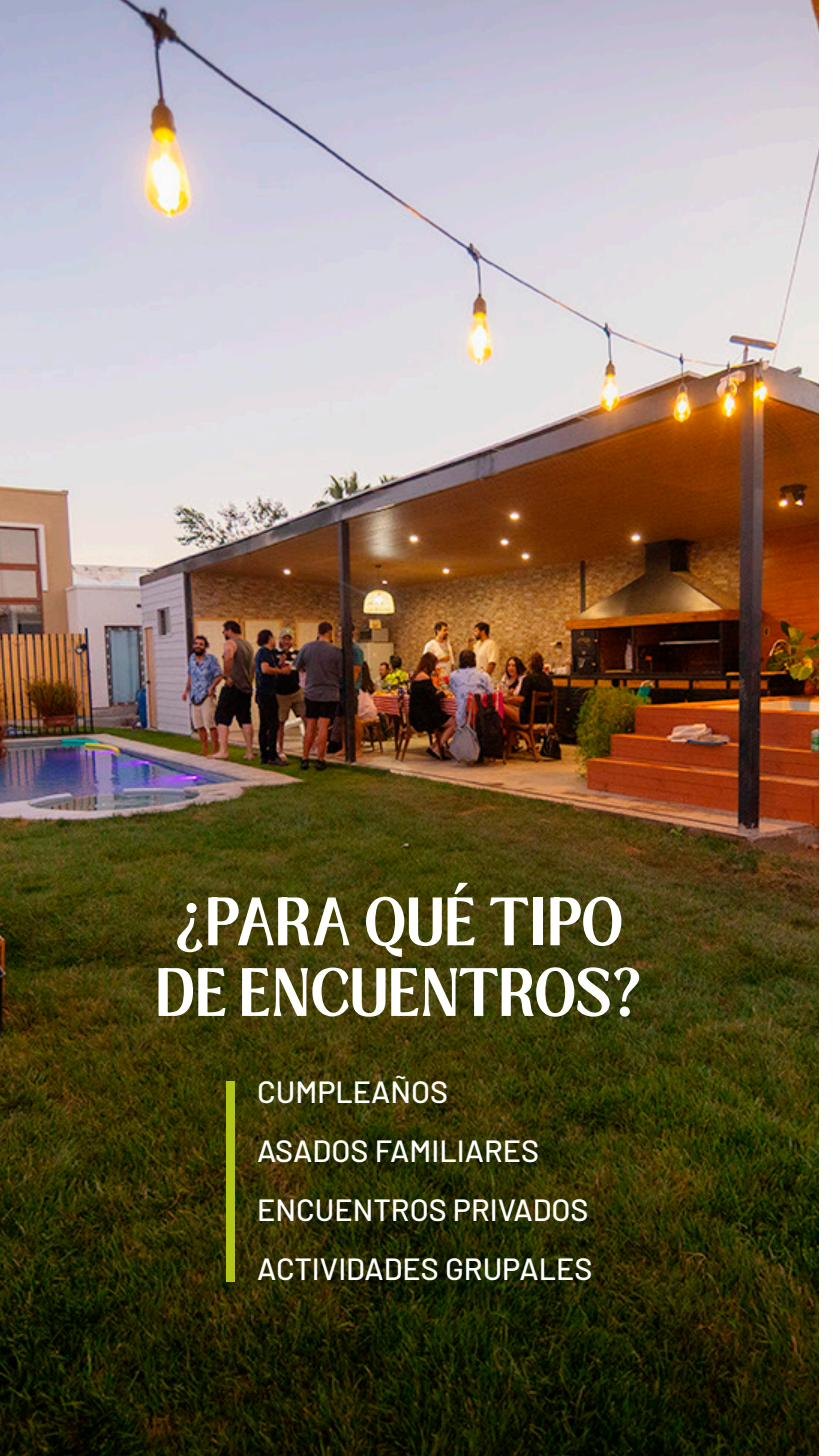 ¿Para qué tipo de encuentros?